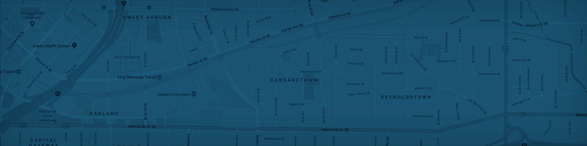 Cabbagetown Map