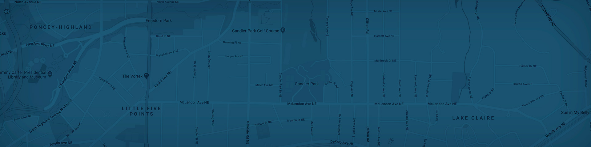 Candler Park Map
