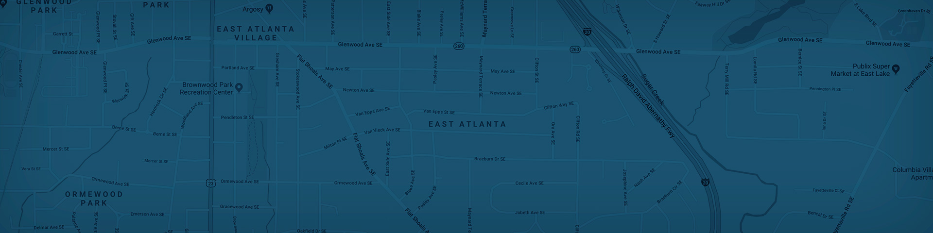 East Atlanta Map